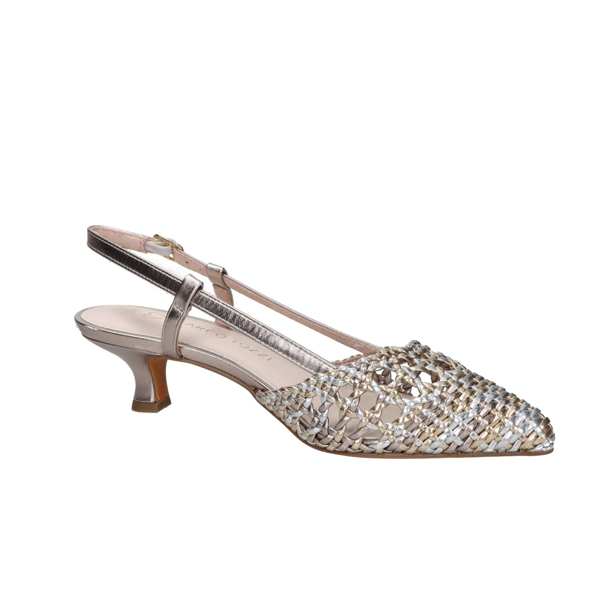 Marco Tozzi Donna Slingback 2-29502-44 Argento/Oro