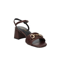 Marco Tozzi Damen Sandale mit Absatz 2-88302-46 Braun