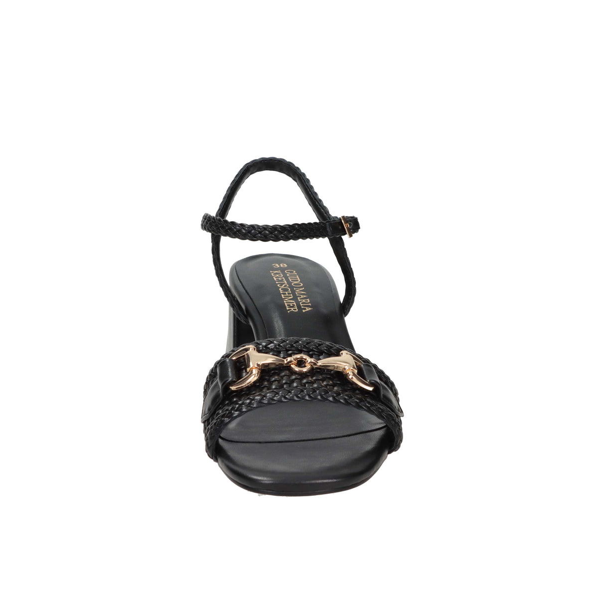 Marco Tozzi Damen Sandale mit Absatz 2-88302-46 Schwarz
