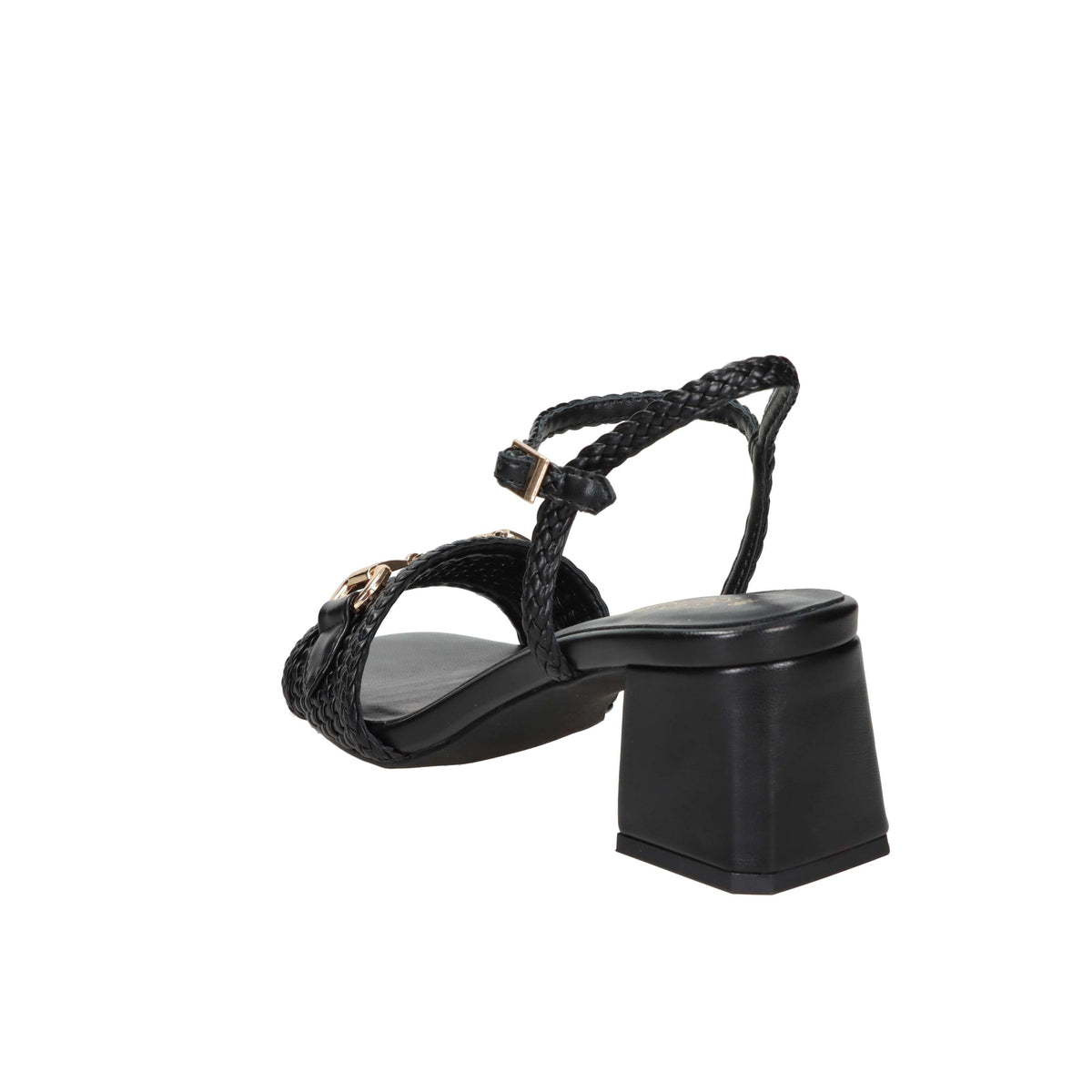 Marco Tozzi Damen Sandale mit Absatz 2-88302-46 Schwarz