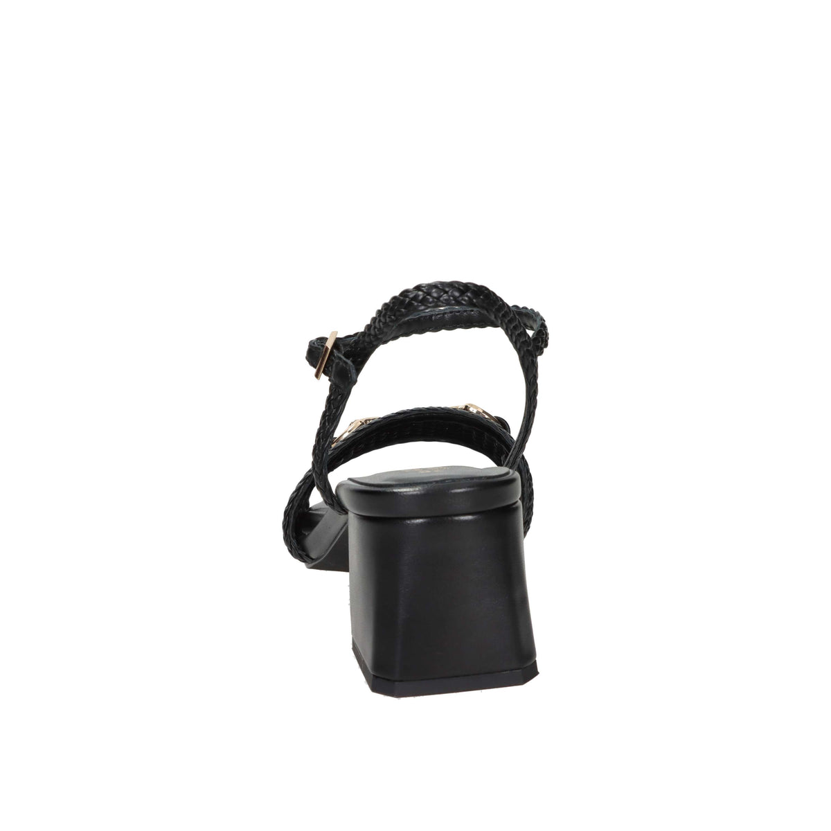 Marco Tozzi Damen Sandale mit Absatz 2-88302-46 Schwarz