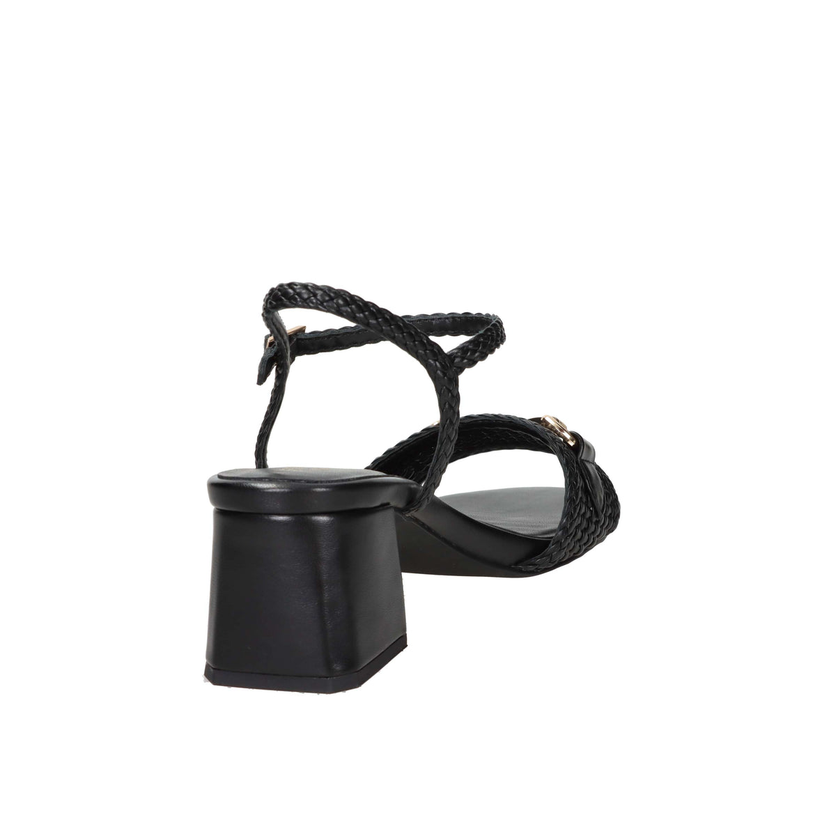 Marco Tozzi Damen Sandale mit Absatz 2-88302-46 Schwarz