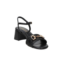 Marco Tozzi Damen Sandale mit Absatz 2-88302-46 Schwarz