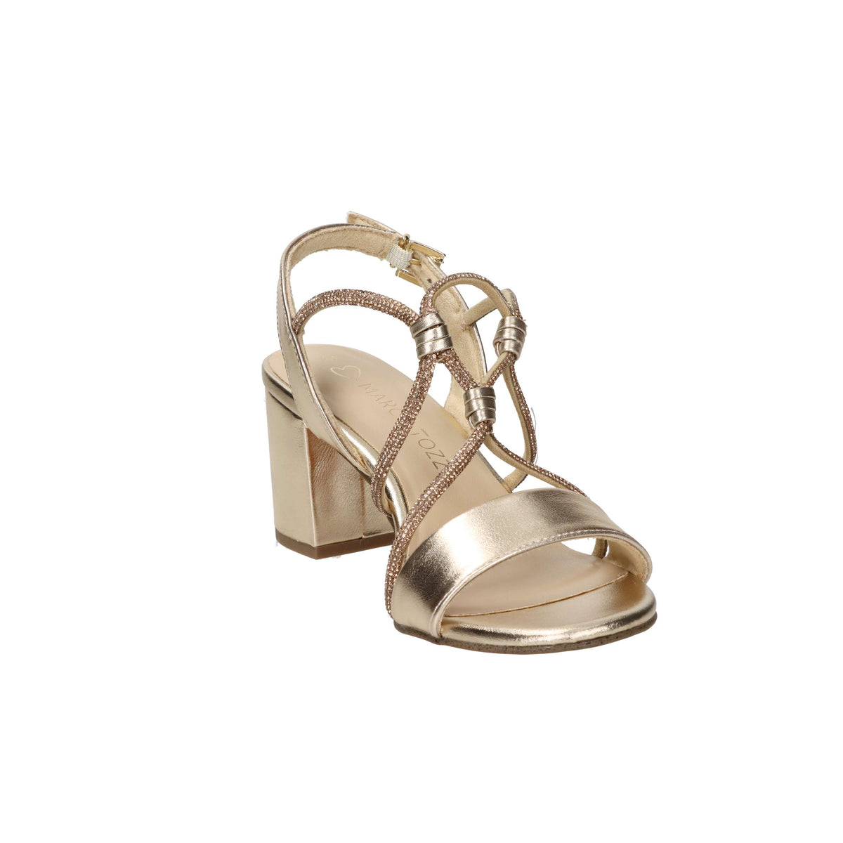 Marco Tozzi Donna Sandalo con tacco 2-28388-46 Oro