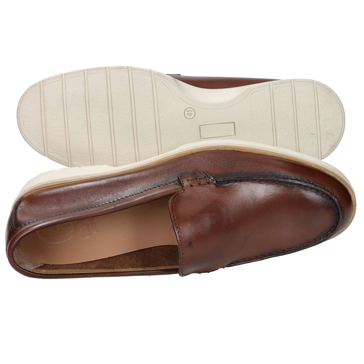 Gino Tagli Uomo Mocassino 300 Cuoio