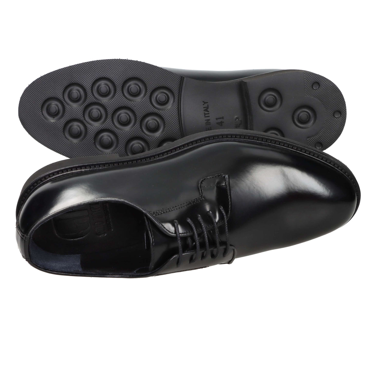 Gino Tagli Men's Derby 621 Black