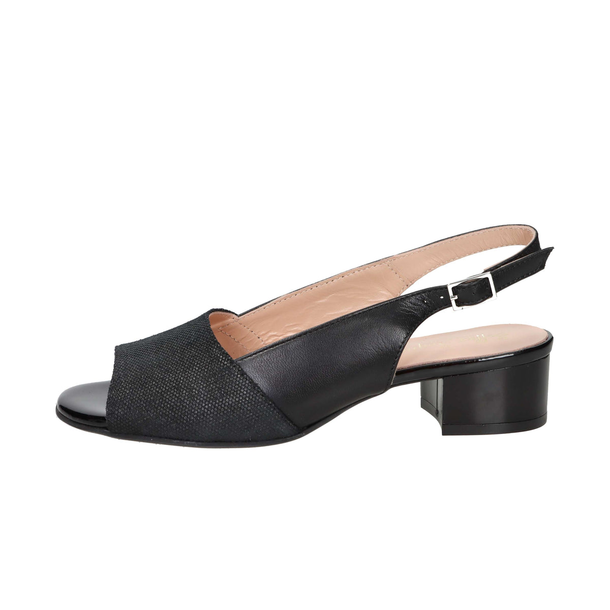 Soffice sogno Damen Sandale mit Absatz E6T31G3T Schwarz