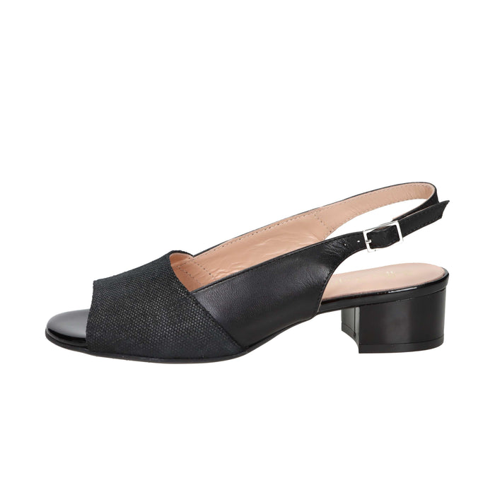 Soffice sogno Damen Sandale mit Absatz E6T31G3T Schwarz