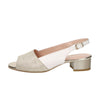 Soffice sogno Damen Sandale mit Absatz E6T31G3T Platin