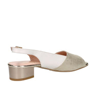 Soffice sogno Mujer Sandalia con tacón E6T31G3T Platino