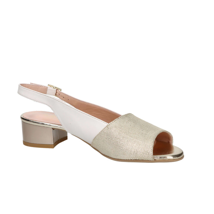Soffice sogno Damen Sandale mit Absatz E6T31G3T Platin
