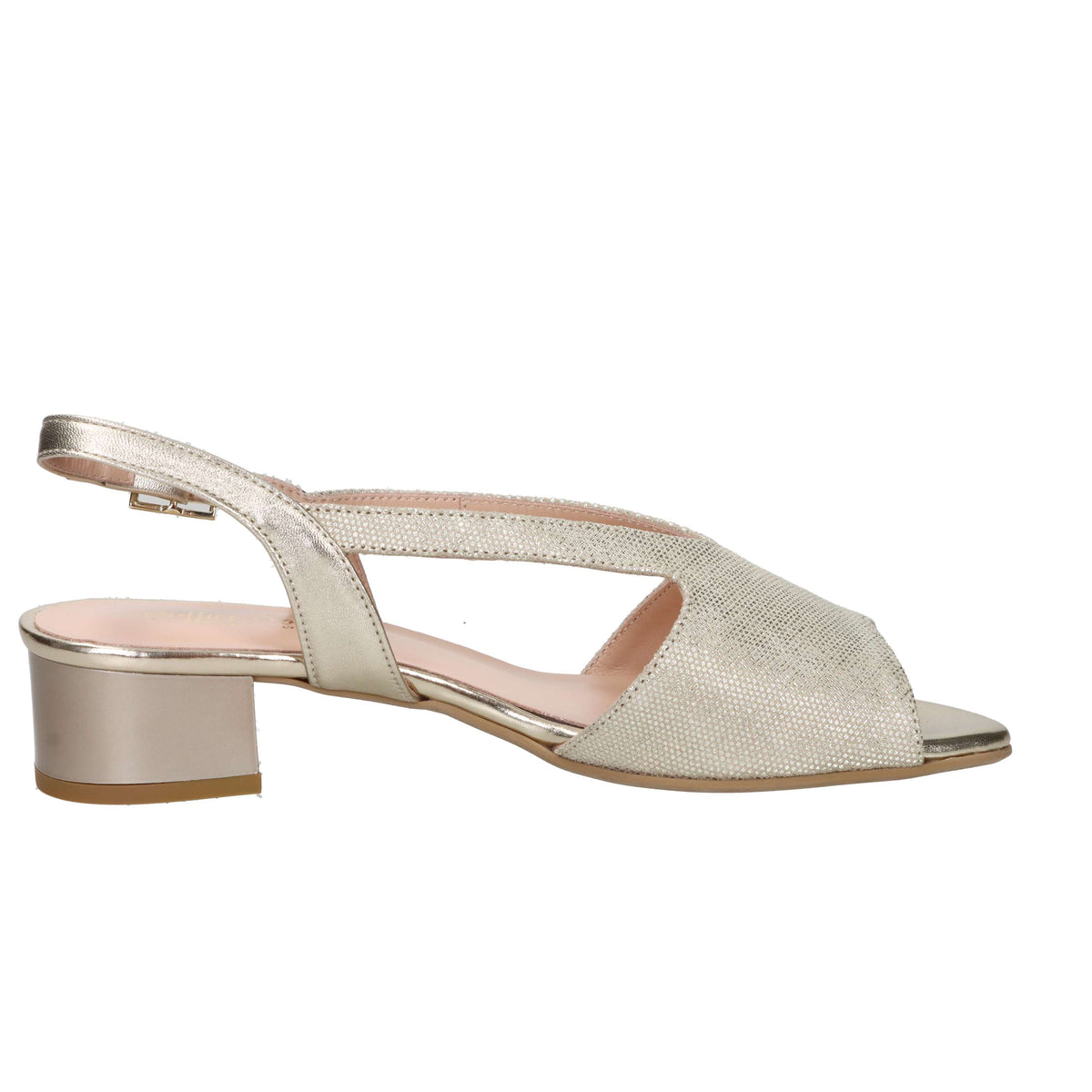 Soffice sogno Damen Sandale mit Absatz E6T31G4T Platin