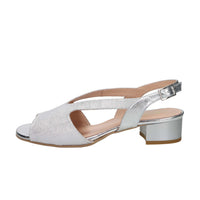 Soffice sogno Mujer Sandalia con tacón E6T31G4T Plata