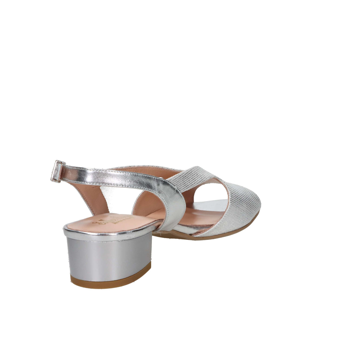 Soffice sogno Mujer Sandalia con tacón E6T31G4T Plata