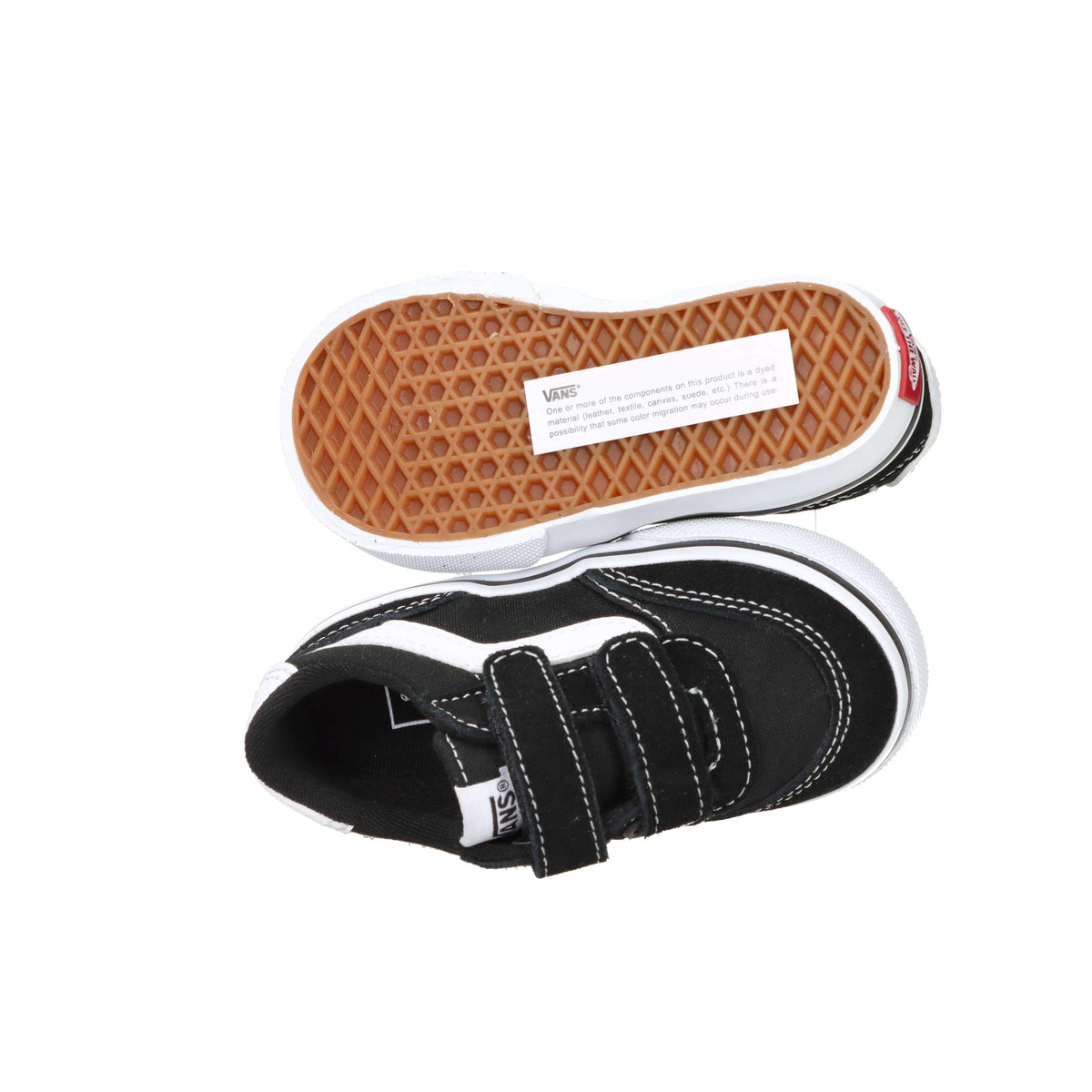 Vans Children and Boys Sneakers VN000D7XBA21 Black/White