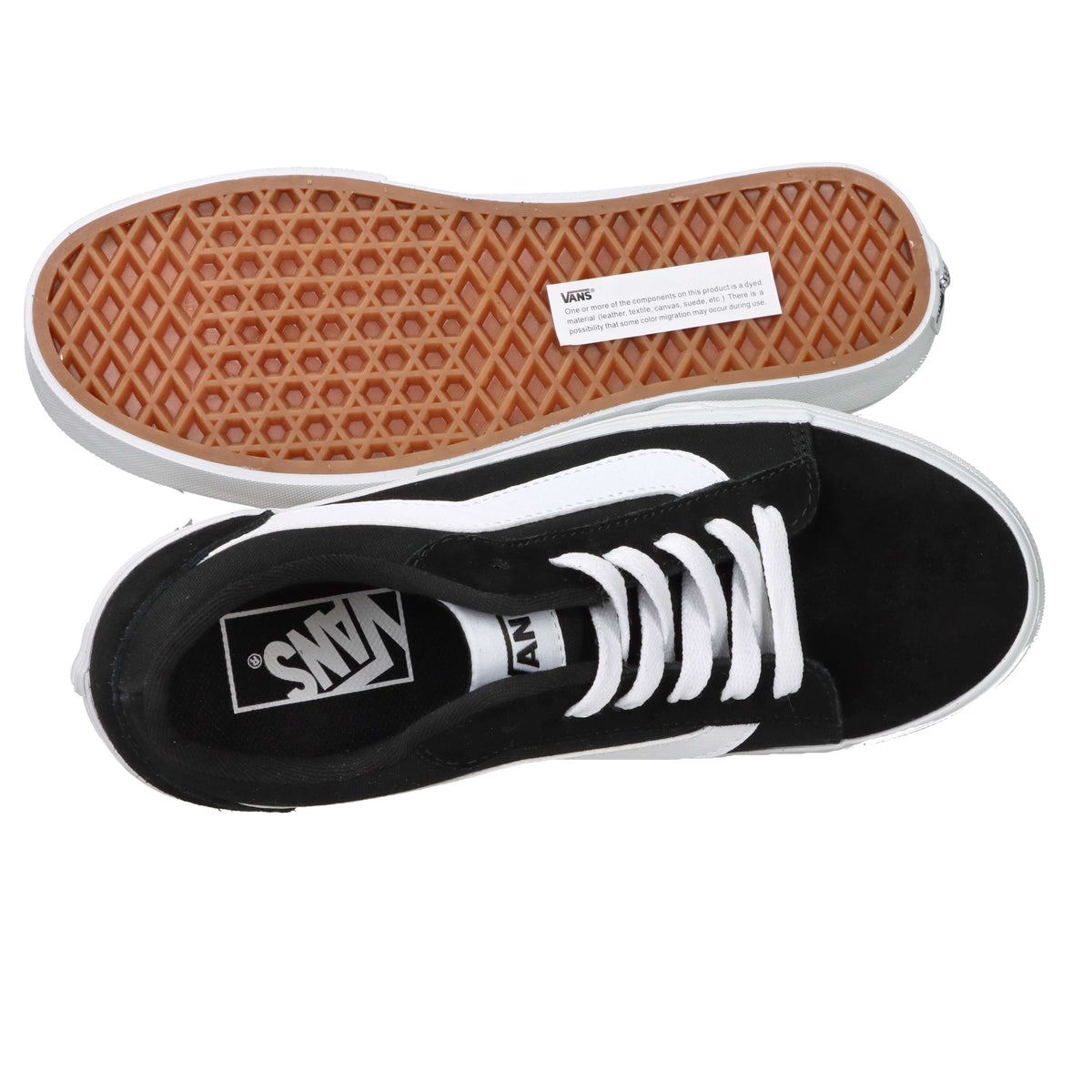 Vans Children and Boys Sneakers VN000Y7FY281 Black/White
