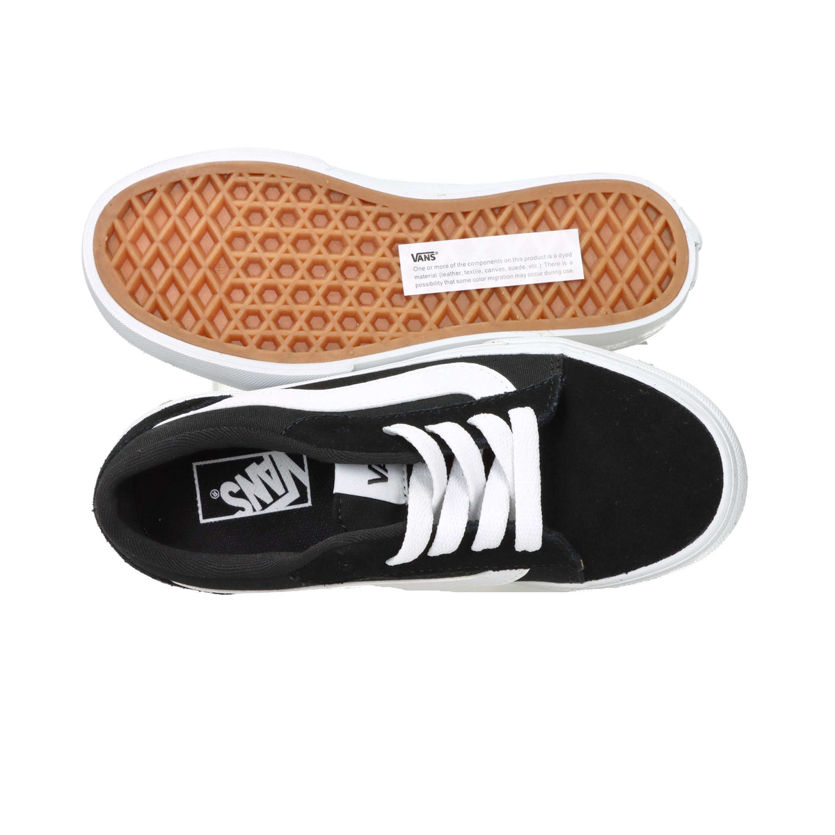 Vans Enfants et adolescents Baskets VN000V2AMCG1 Noir/Blanc