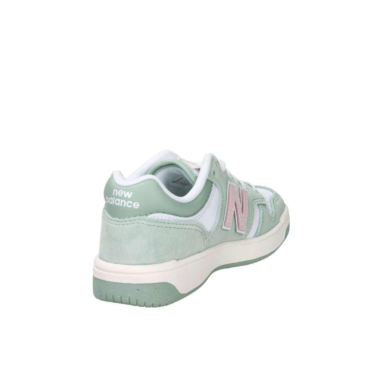New Balance Bambine e ragazze Sneakers PB4808SW Bianco/Verde Acqua
