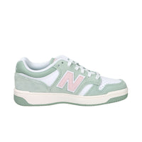 New Balance Bambine e ragazze Sneakers PB4808SW Bianco/Verde Acqua