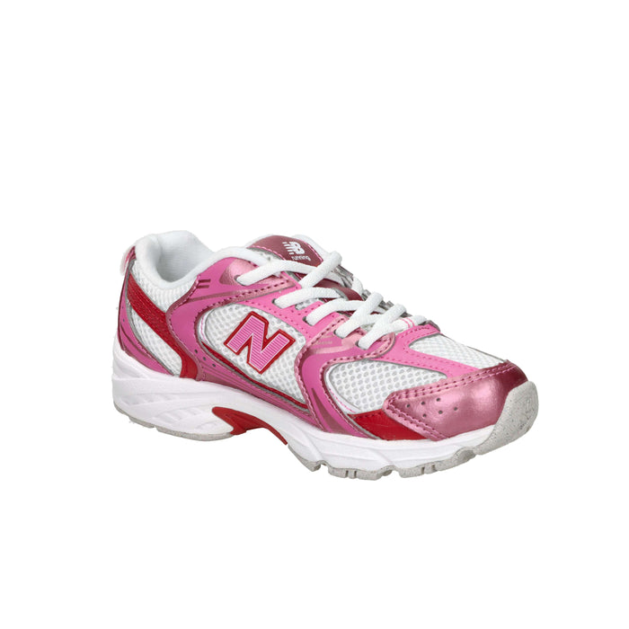 New Balance Bambine e ragazze Sneakers P5304GR Bianco/Fucsia