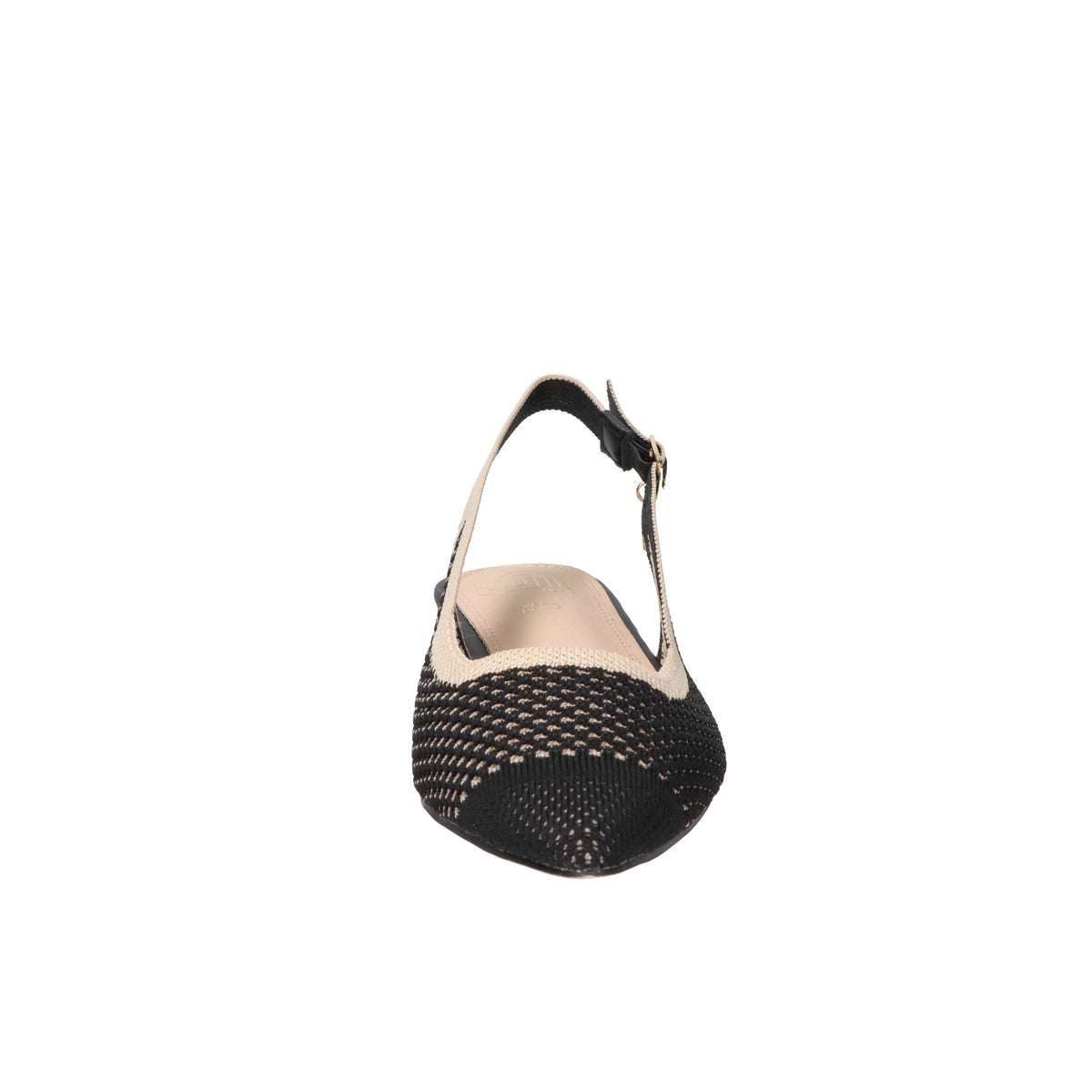 Gold & Gold Women’s Slingback GK228 Black/Beige