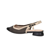Gold & Gold Women’s Slingback GK228 Black/Beige