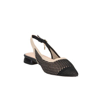 Gold & Gold Women’s Slingback GK228 Black/Beige