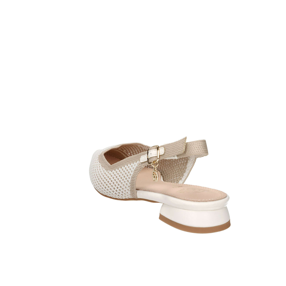 Gold & Gold Escarpins Femme GK228 Blanc/Beige