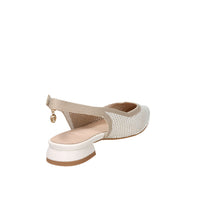 Gold & Gold Escarpins Femme GK228 Blanc/Beige