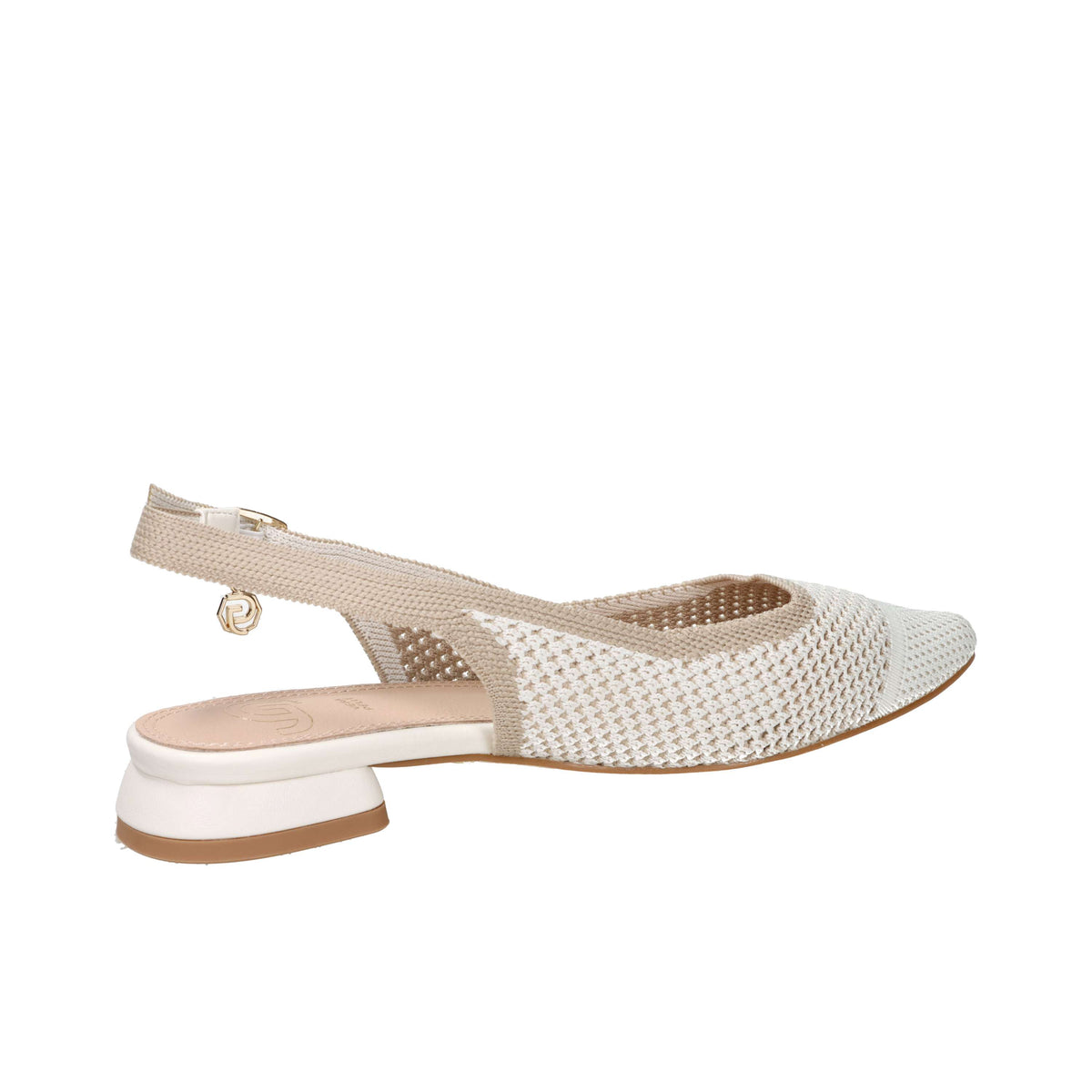 Gold & Gold Escarpins Femme GK228 Blanc/Beige