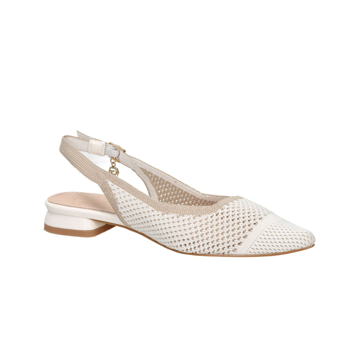 Gold & Gold Escarpins Femme GK228 Blanc/Beige