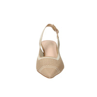 Gold & Gold Women’s Slingback GK229 Beige