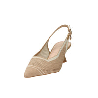 Gold & Gold Women’s Slingback GK229 Beige