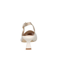 Gold & Gold Women’s Slingback GK229 White/Beige