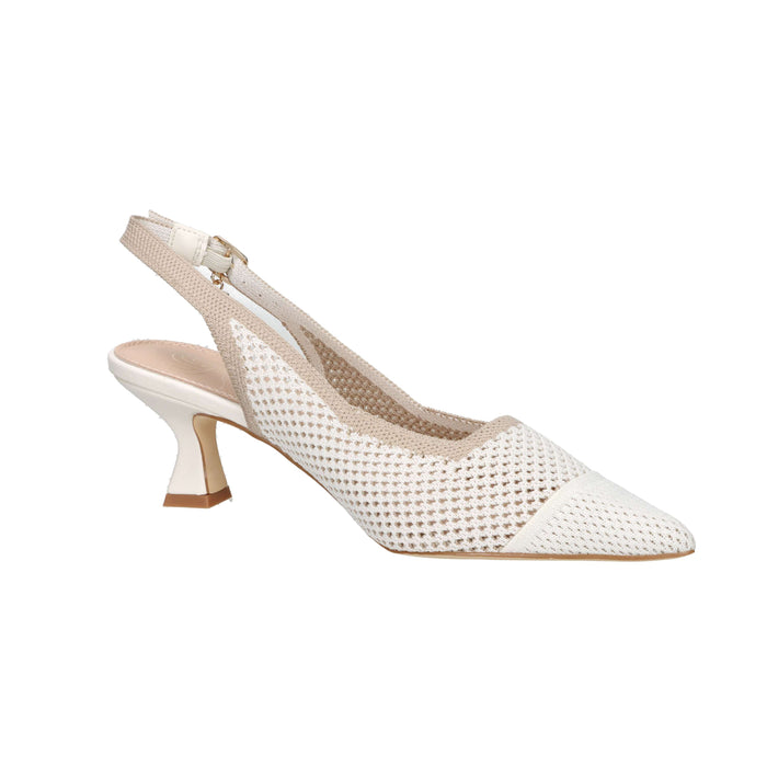 Gold & Gold Escarpins Femme GK229 Blanc/Beige