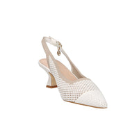 Gold & Gold Women’s Slingback GK229 White/Beige