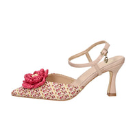 Gold & Gold Donna Slingback GP991 Beige/Fucsia