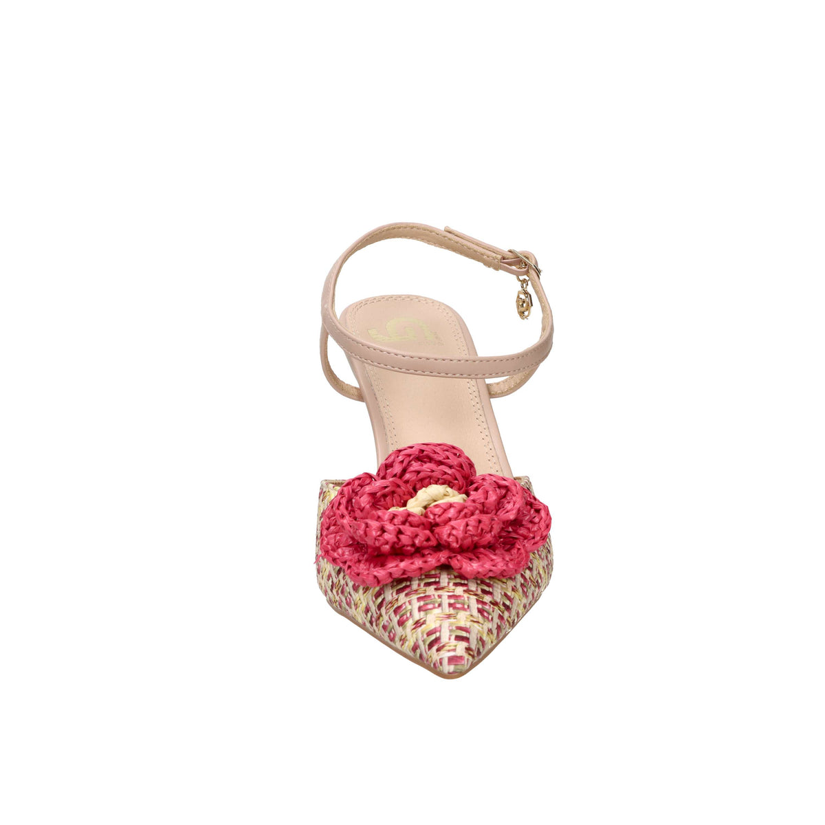 Gold & Gold Donna Slingback GP991 Beige/Fucsia