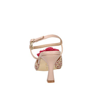 Gold & Gold Donna Slingback GP991 Beige/Fucsia