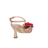 Gold & Gold Donna Slingback GP991 Beige/Fucsia