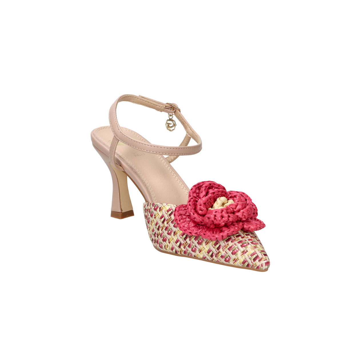 Gold & Gold Donna Slingback GP991 Beige/Fucsia