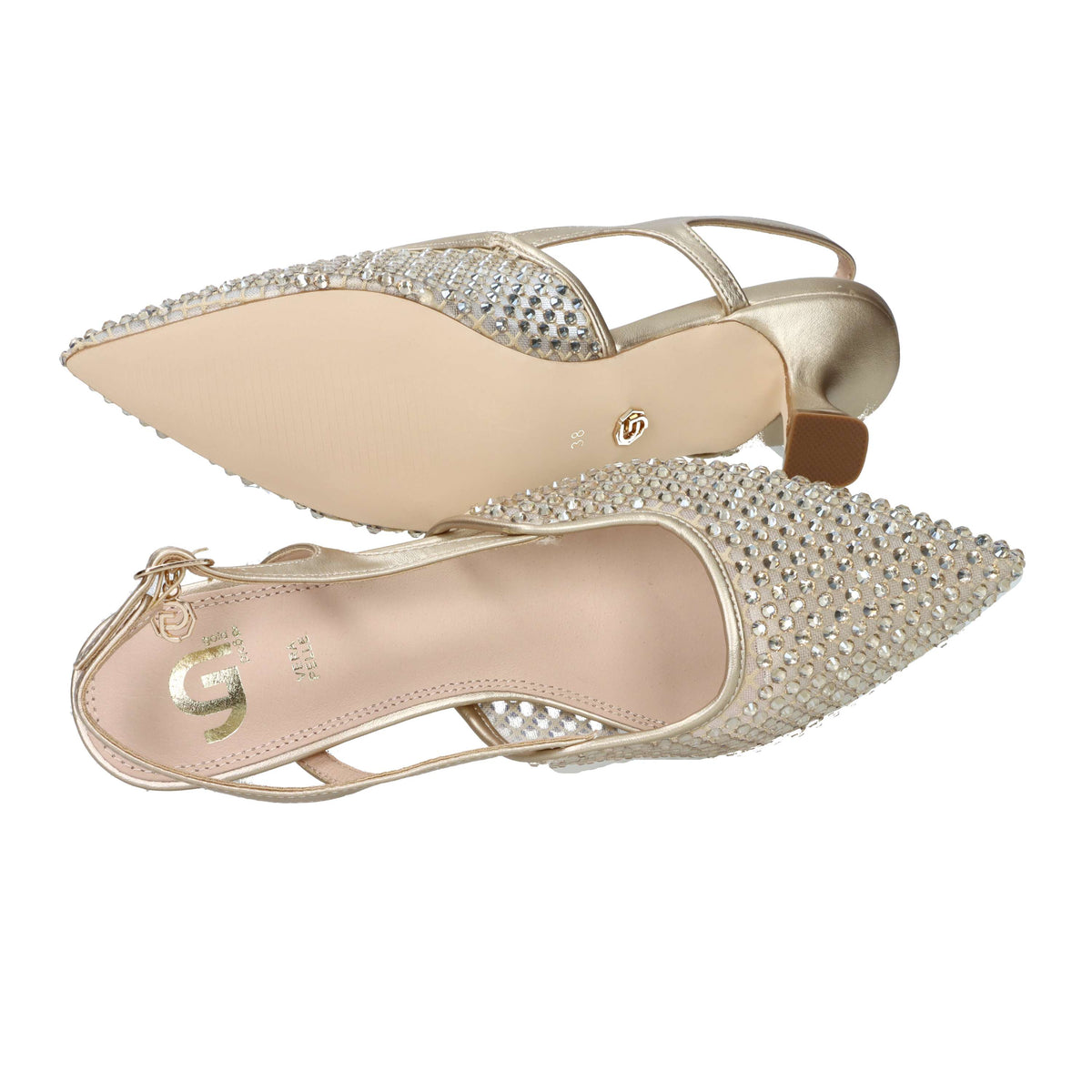 Gold & Gold Escarpins Femme GD397 Or