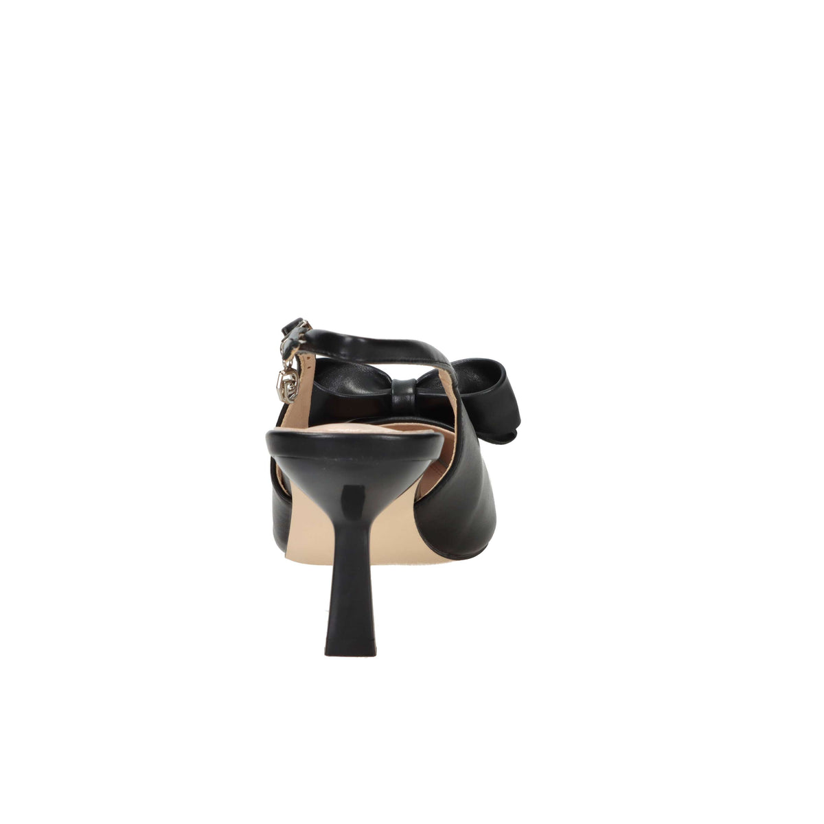 Gold & Gold Women’s Slingback FG01 Black