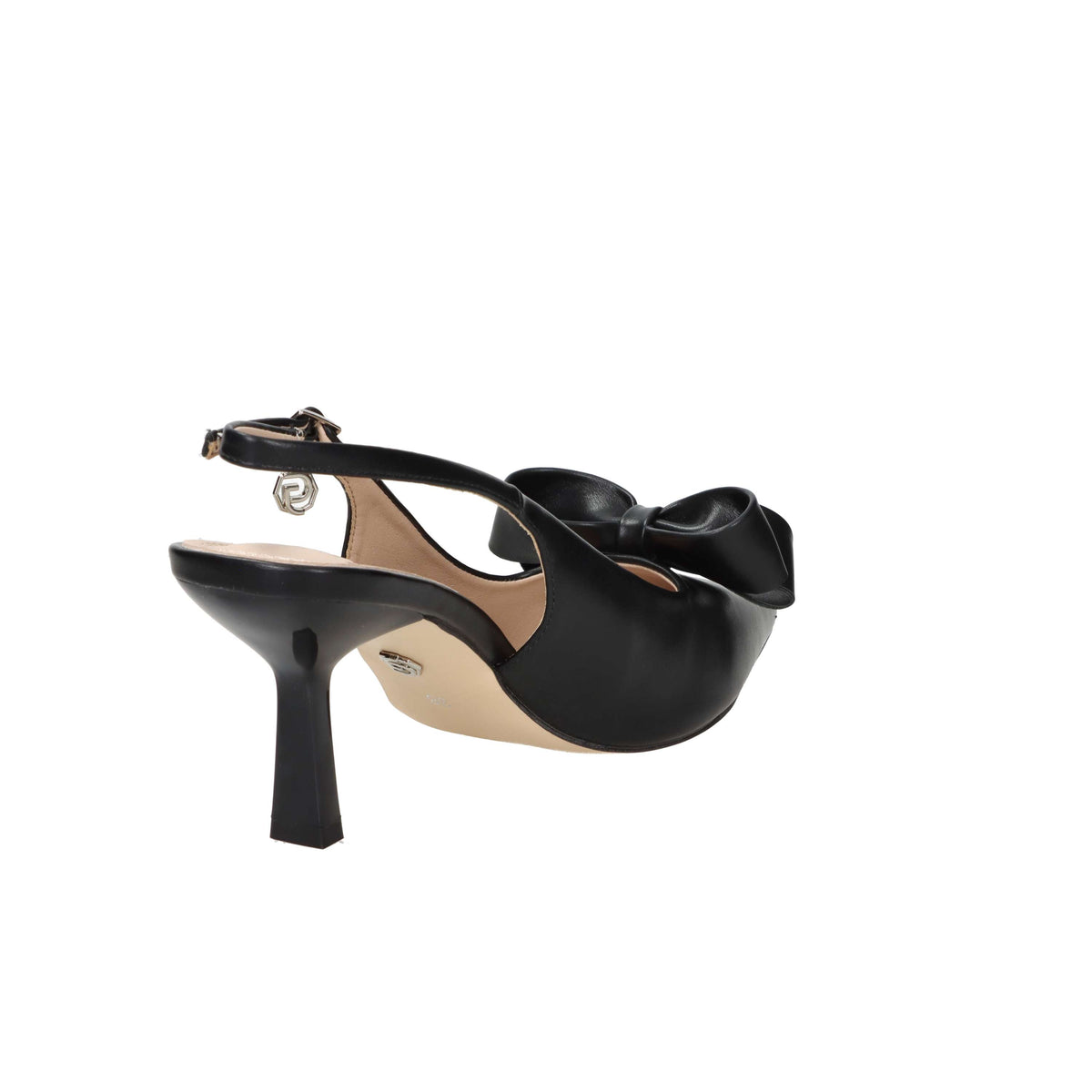 Gold & Gold Women’s Slingback FG01 Black