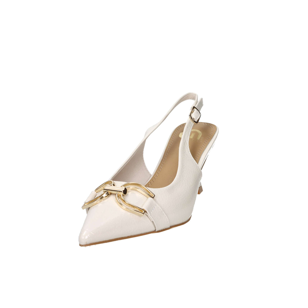Gold & Gold Donna Slingback GV129 Panna