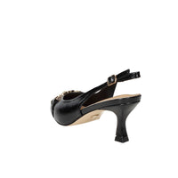 Gold & Gold Women’s Slingback GV129 Black
