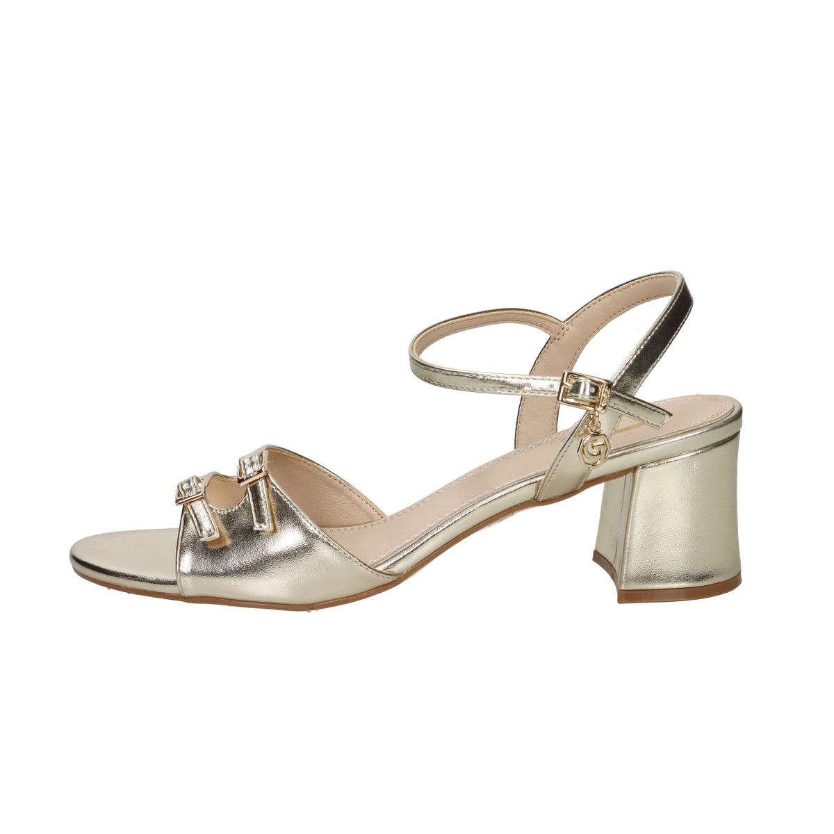Gold & Gold Donna Sandalo con tacco GP949 Oro
