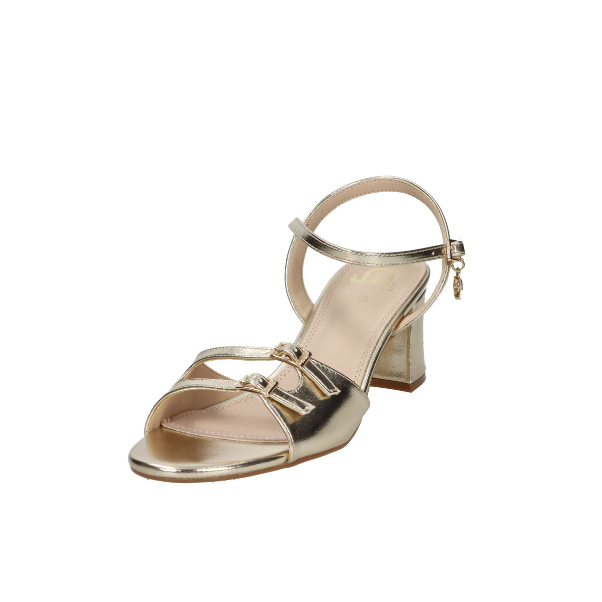 Gold & Gold Donna Sandalo con tacco GP949 Oro