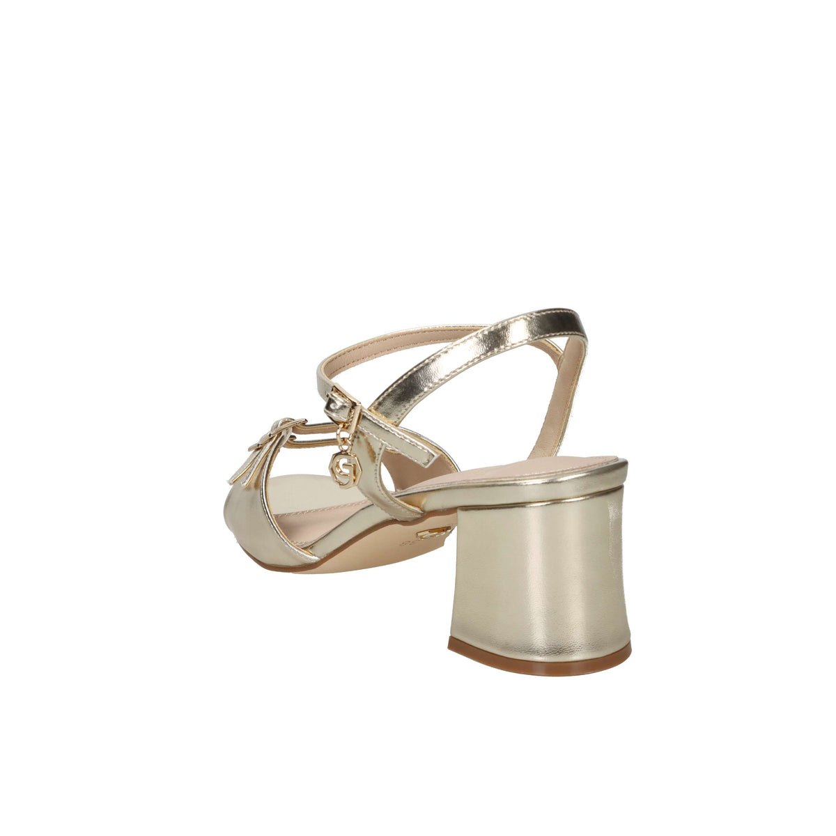 Gold & Gold Donna Sandalo con tacco GP949 Oro