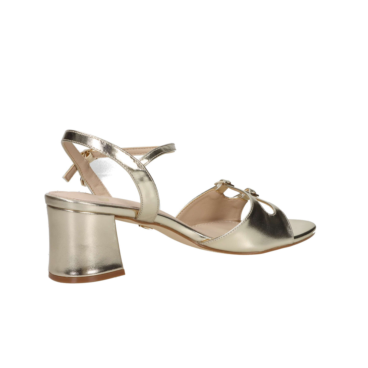 Gold & Gold Donna Sandalo con tacco GP949 Oro